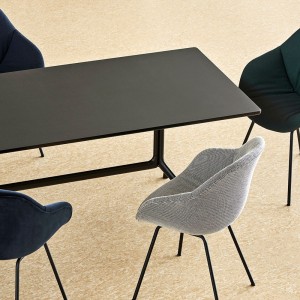 Silla AAC 127 tapizado Soft de Hay. Silla tapizada soft.