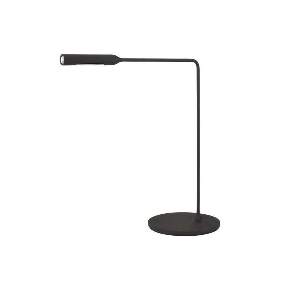 Lámpara de sobremesa con base redonda Flo Desk de Foster+Partners y Lumina