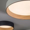 Lámpara techo Duo de Vibia. Diseño de iluminación original para el hogar.