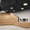 Lámpara techo Duo de Vibia. Diseño de iluminación original para el hogar.