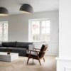 Lámpara techo Duo de Vibia. Diseño de iluminación original para el hogar.