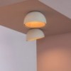 Lámpara techo Duo de Vibia. Diseño de iluminación original para el hogar.