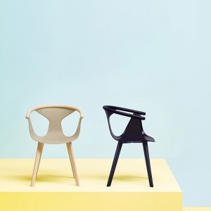 Sillón Fox 3725 de Pedrali. Sillones modernos de polipropileno para salón.