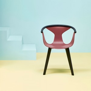 Sillón Fox 3725 de Pedrali. Sillones modernos de polipropileno para salón.