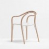 Sillón Soul 3745/3747 de Pedrali. Sillones de diseño moderno. Sillones de madera.