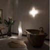 Lámpara de pie Diamond de Slamp. Un toque italiano que aporta elegancia.