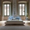 Cama Owen de Bonaldo. Mobiliario de diseño elegante y de calidad.