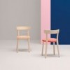 Silla Folk de Pedrali. Sillas de diseño italiano. Sillas de madera modernas.