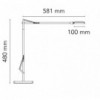Lámpara de sobremesa de escritorio con luz directa Kelvin LED de Flos