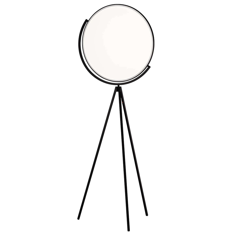 Lámpara de aluminio de pie Superloon de Flos Iluminación. Lámparas minimalistas.