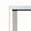 Mesa Liko Glass 404 fija de Desalto. Mesas de cristal de diseño italiano.