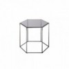 Mesa Auxiliar Hexagon con sobre de Cristal de Desalto. Mesas de diseño.