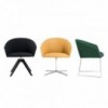 Sillón Brandy SO-2999 con sistema retornable de Andreu World para oficinas.