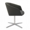 Sillón Brandy SO-2999 con sistema retornable de Andreu World para oficinas.