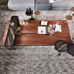 Mesita Idem de Cattelan Italia. Mobiliario de diseño. Mesas auxiliares modernas.