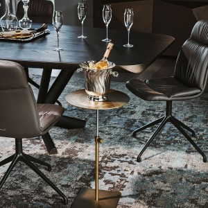 Mesa auxiliar Step de Cattelan Italia. Mesas de diseño. Mesas auxiliares.