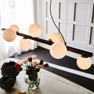 Lámpara colgante Planeta de Cattelan Italia. Iluminación de diseño moderno.