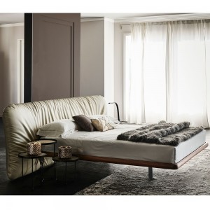 Cama Marlon de Cattelan Italia. Mobiliario de diseño. Camas de dos plazas.