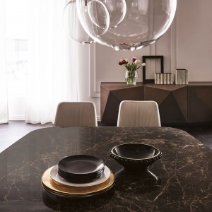 Mesa Dragon Keramik de Cattelan Italia. Mesa de comedor. Mesas de cerámica.