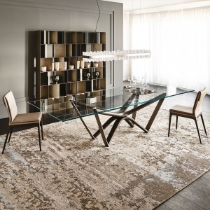 Mesa Marathon de Cattelan Italia. Mesas de comedor modernas. Mesas de diseño.