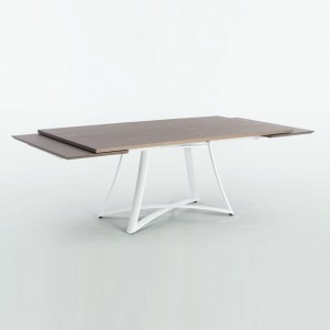 Mesa Big Bang Extensible Madera de Ingenia. Muebles de diseño. Mesas para comedor.