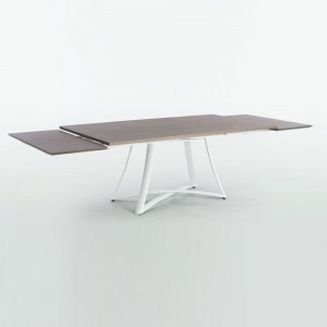 Mesa Big Bang Extensible Madera de Ingenia. Muebles de diseño. Mesas para comedor.