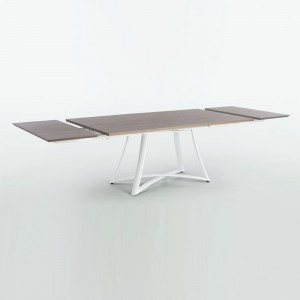 Mesa Big Bang Extensible Madera de Ingenia. Muebles de diseño. Mesas para comedor.