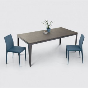 Mesa Dom Extensible Melamina de Ingenia. Mesas extensibles para comedor.