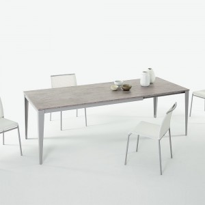 Mesa Dom Extensible Melamina de Ingenia. Mesas extensibles para comedor.