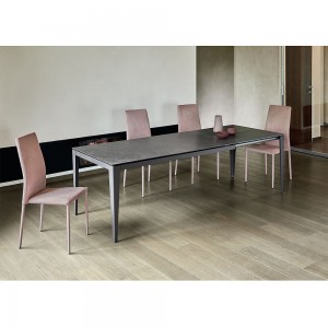 Mesa Dom Extensible Cerámica o Mármol de Ingenia. Mesas extensibles modernas.