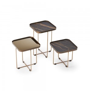 Mesa auxiliar Benny Keramik Cattelan Italia. Mesas auxiliares de diseño.