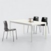Mesa Paris Melamina de Ingenia. Mesas de diseño italiano. Mesas extensibles.