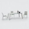 Silla Amy Ingenia. Sillas tapizadas para comedor. Sillas de ecopiel modernas.