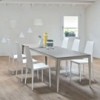 Silla Nubia de Ingenia. Sillas de diseño tapizadas. Sillas modernas de ecopiel.