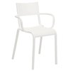 Silla exterior apilable Generic A de Kartell. Diseño original.