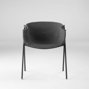 Silla Bai Tapizada de Ondarreta. Sillas de diseño. Sillas de oficinas.