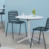 Silla de acero Street de Enea. Muebles de diseño para exteriores.