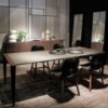 Mesa Bolero extensible del fabricante Horm. Mesas modernas de diseño italiano.