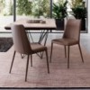 Mesa Fil8 Extensible de Ozzio design. Mesa de madera rectangular.