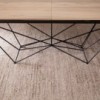 Mesa Fil8 Extensible de Ozzio design. Mesa de madera rectangular.