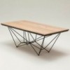 Mesa Fil8 Extensible de Ozzio design. Mesa de madera rectangular.