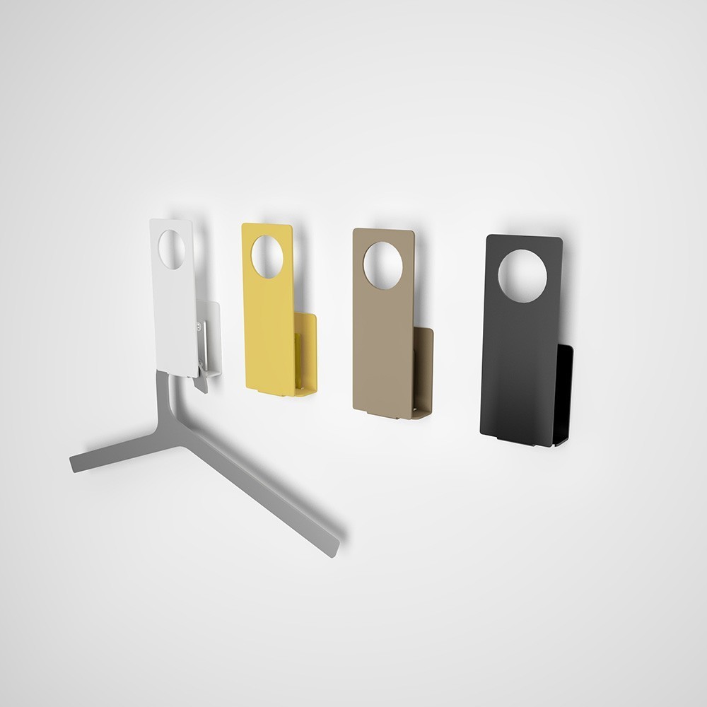 Colgador de diseño Buraco de Systemtronic. Complementos de diseño.