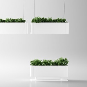 Macetero Green Light T de Systemtronic. Muebles oficina diseño.