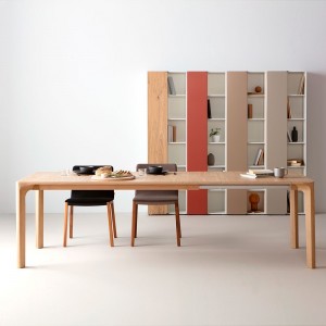 Mesa rectangular extensible Lataula de Arlex. Mesas modernas.