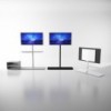 Soporte TV Sita alto. Systemtronic de Muebles oficina diseño.