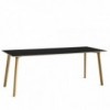 Mesa Copenhague Deux CPH210 rectangular Hay. Mesas de diseño Nórdico.