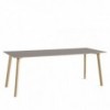 Mesa Copenhague Deux CPH210 rectangular Hay. Mesas de diseño Nórdico.