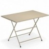 Mesa Rectangular plegable de Arc en Ciel. Mesas para exteriores.