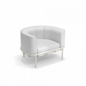 Sillón Dock ideal para espacios exteriores de Emu.