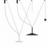 Lámpara Milana Counterweight suspensión de Marset. Lámparas modernas.